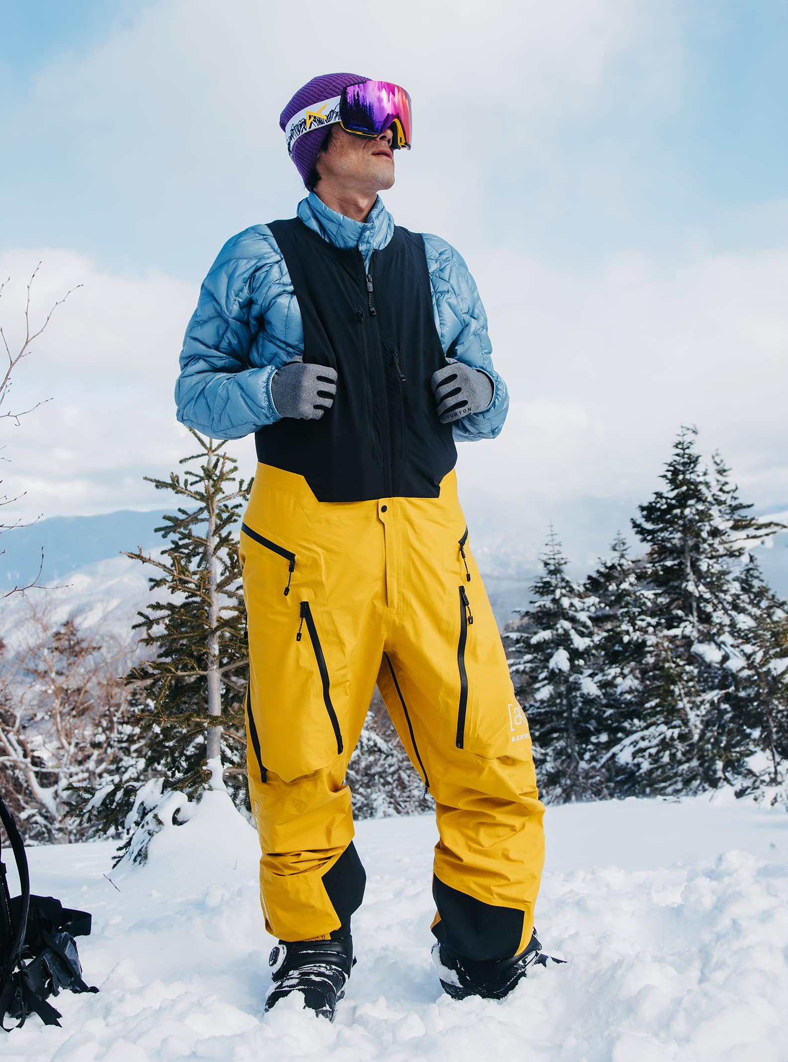 Burton | メンズ ジャケット、コート、スノーボードパンツ、ビブ