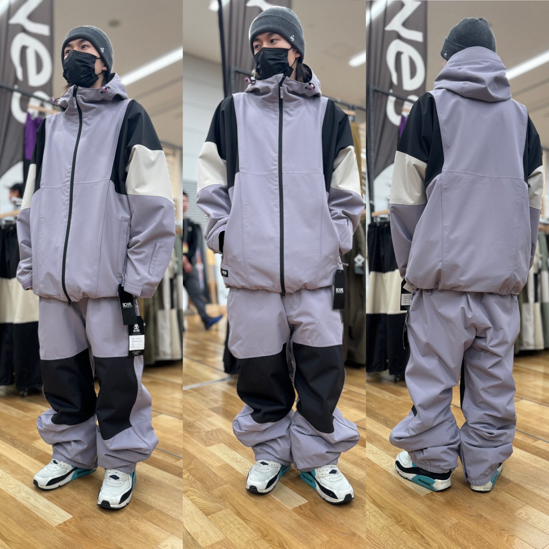 scape ビブパン 撥水済み スケイプ 公式通販 scape ビブパン 撥水済み