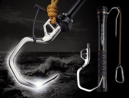 GMコンパクトスピアー + アルティメットギャフ（M） セット