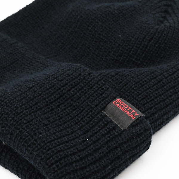 スコッティキャメロン サークル T パッチ ニットキャップ ブラック