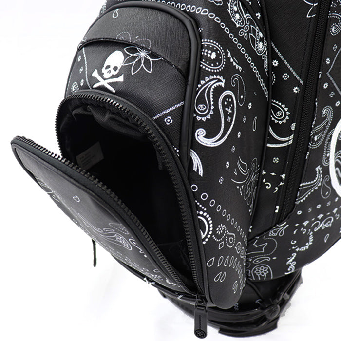 ジーフォア G FORE スタンド キャディバッグ バンダナ プリント キラー