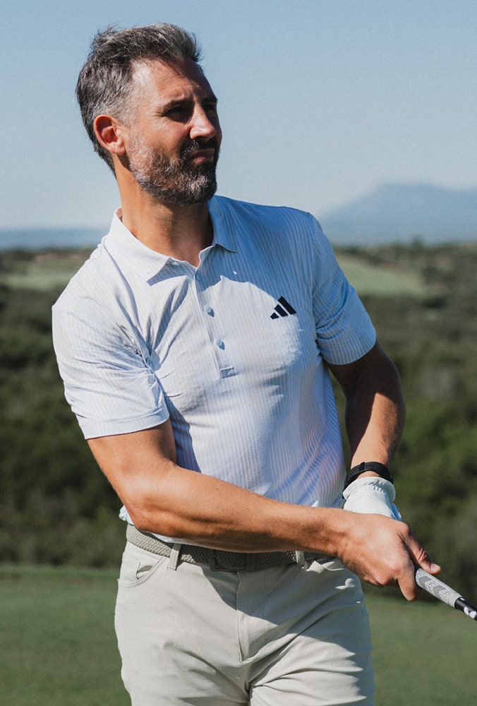 adidas Golf - Primeknit Co Ord Track Suit - Black Print 2024