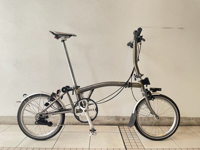 BROMPTON C-Line 外装5速×内装3速＝15速化カスタム | 折りたたみ自転車