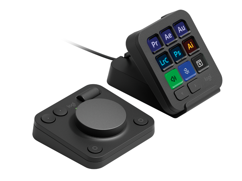 ロジクール初のクリエイター向け左手デバイス「MX クリエイティブ