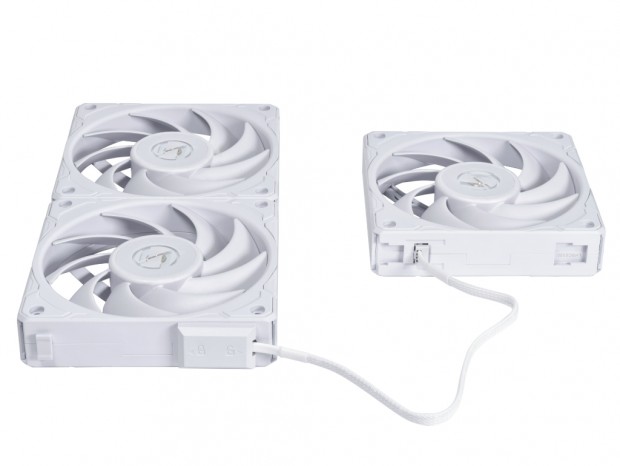 液晶ポリマーブレード採用の高性能連結ファン、Lian Li「UNI FAN P28