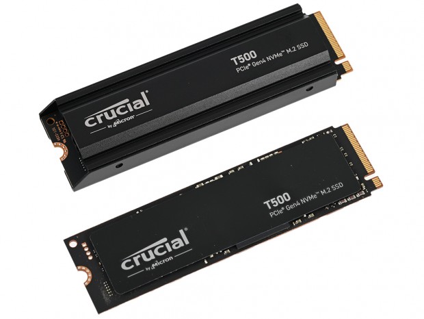 PCI Express 4.0(x4)の限界に迫る高速NVMe M.2 SSD、Crucial「T500