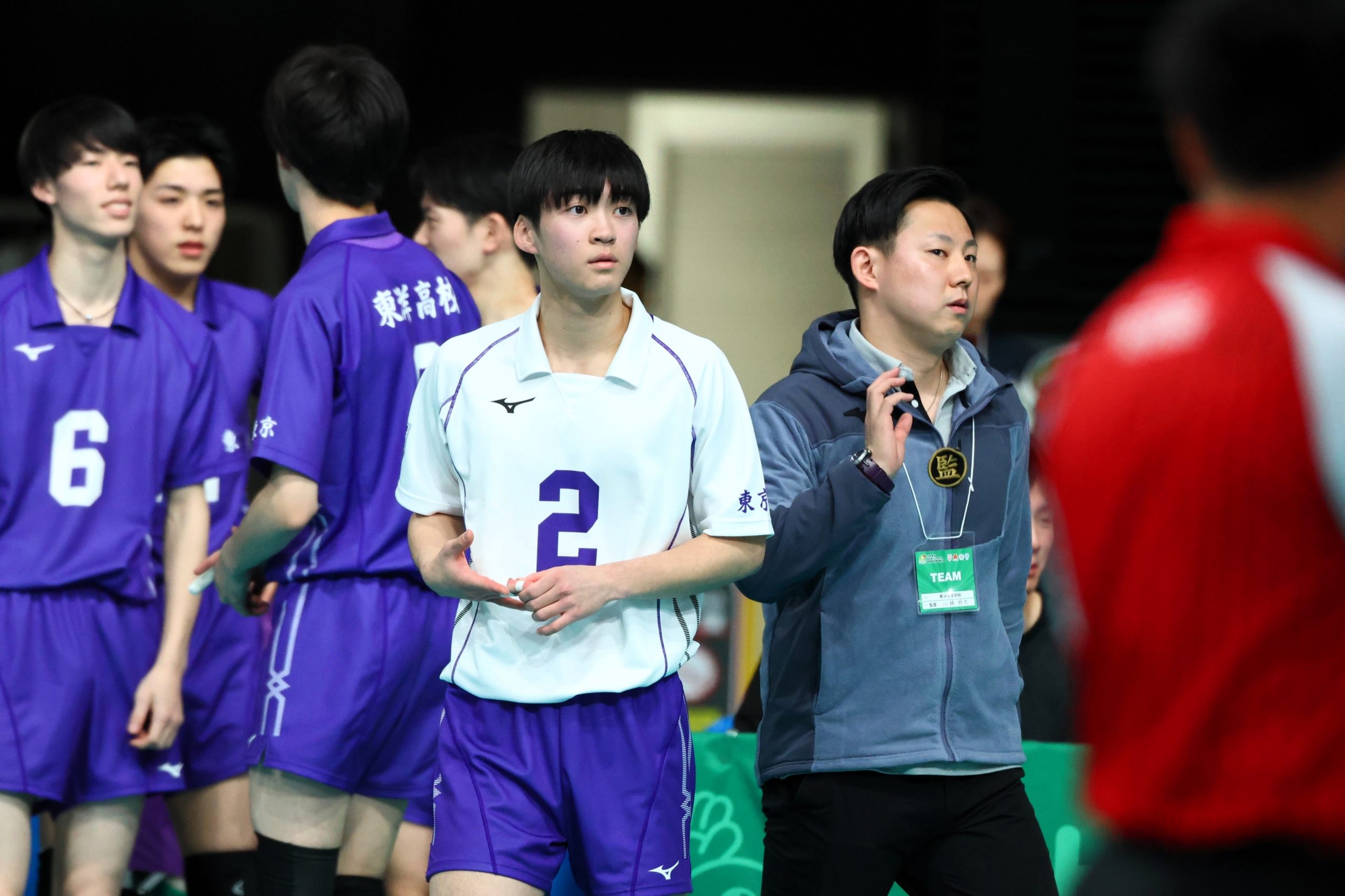 東洋高が柳田将洋ら“春高優勝”時のユニフォームを復刻して着用