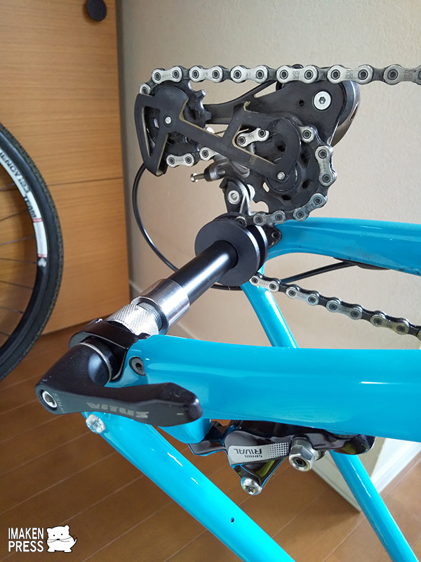 ミノウラRS-1600スルーアクスル対応化 – imakenpressブログ