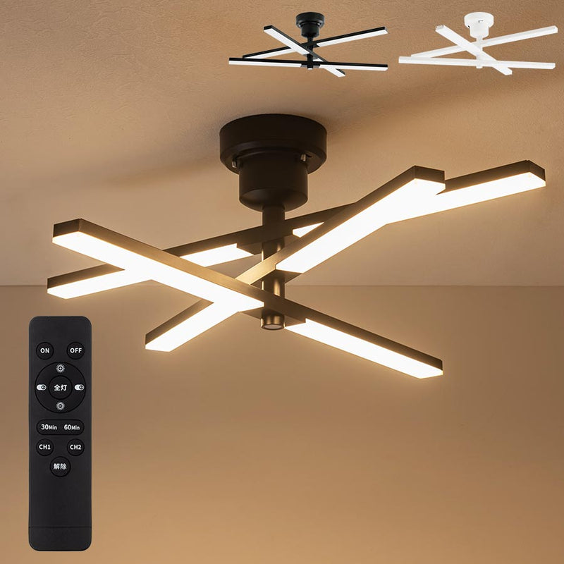 シーリングライト シャンデリア LED一体型 照明 ライト おしゃれ ぼん