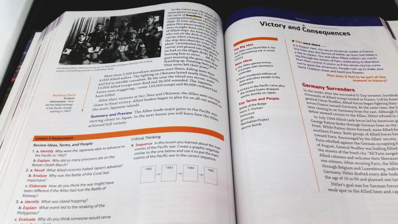 地理・歴史・公民教科書－アメリカ中学校・高校教科書｜学林舎ニュース