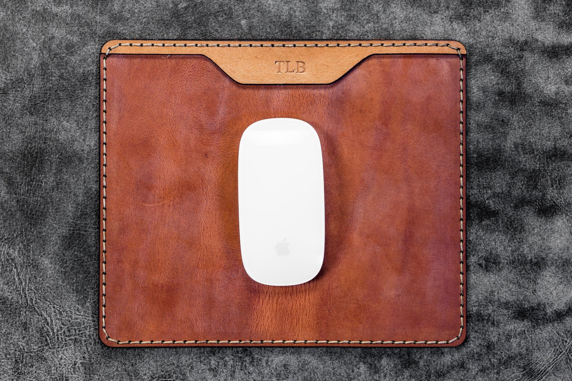 Leather Mouse Pad - Anti Slip Backing | Galen Leather
