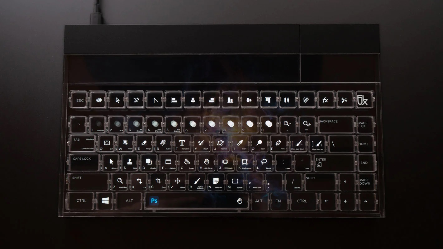 最高級ラピッドトリガーキーボード「Flux Keyboard」