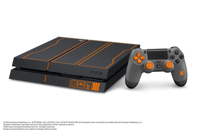 CoD: BO3』限定デザインのPS4本体が国内11月6日に発売決定！1TB HDD
