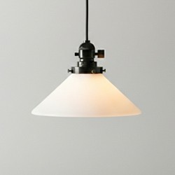 昭和レトロ ラジオソケット ペンダントライト｜アンバー｜照明の