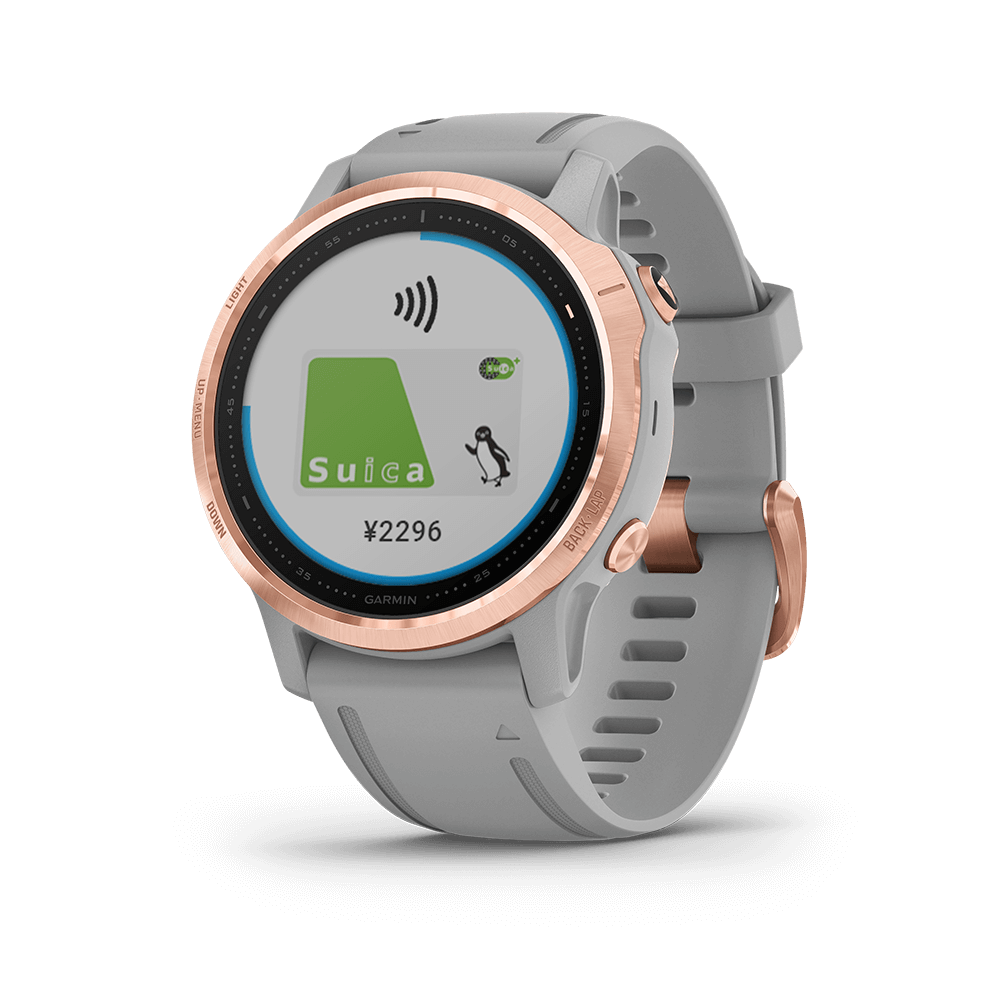 fēnix 6S Sapphire Gray RoseGold | スマートウォッチ | Garmin 日本