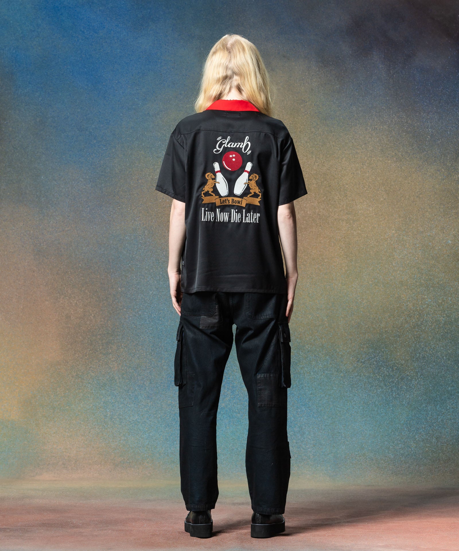 GB0225/SH03 : Good Luck Bowling Shirt / グッドラックボウリング