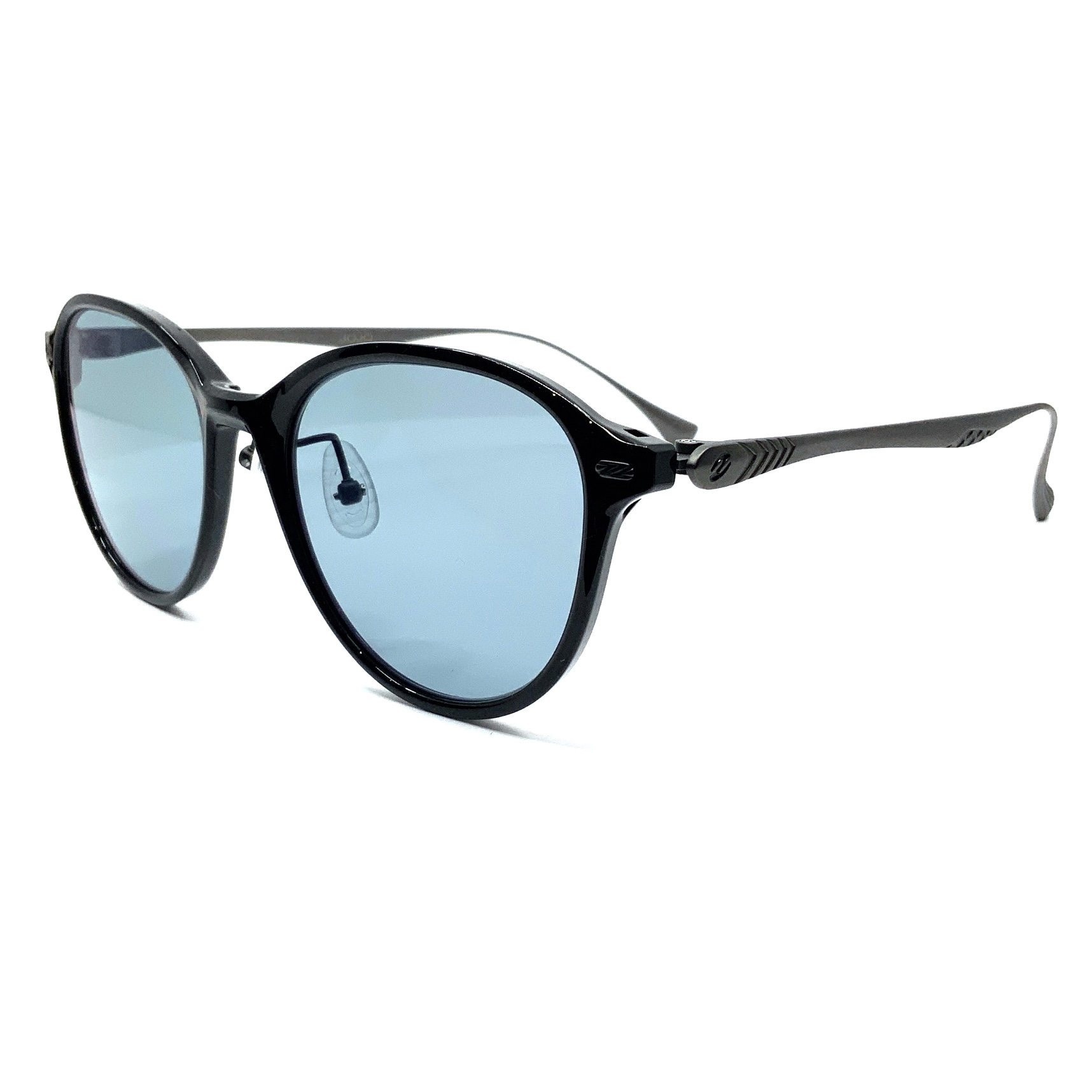 Zeque ゼクー サングラス JOJO ジョジョ F-2323 GLOSS BLACK/ GUNMETAL
