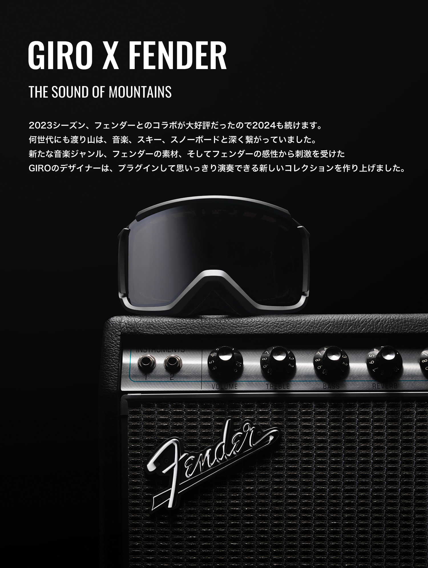 GIRO OFFICIAL SITE -Collaboration Model GIRO X FENDER-