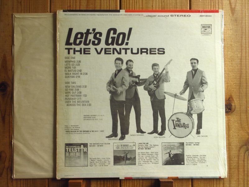The Ventures / Let's Go! - Guitar Records