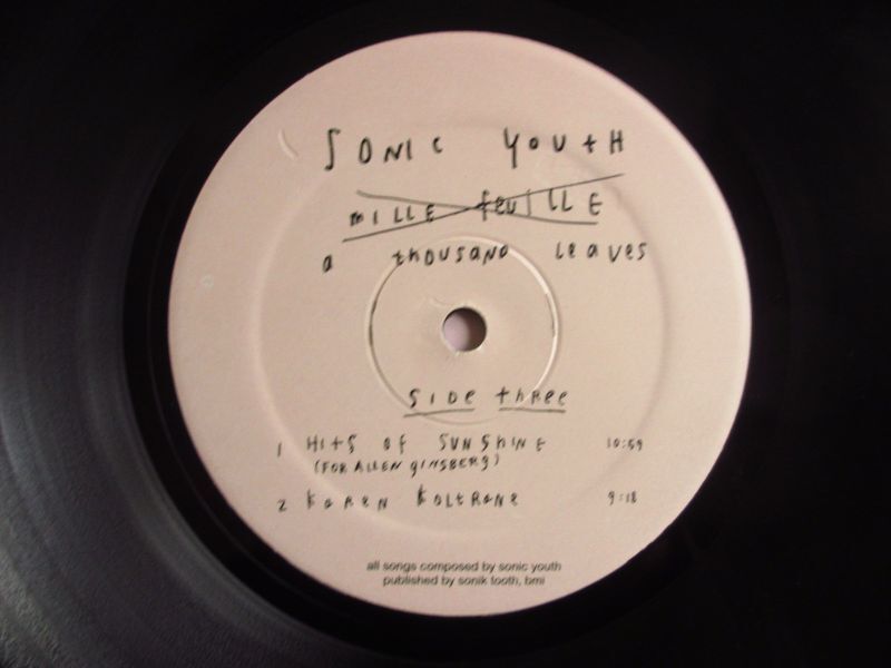 Sonic Youth / Thousand Leaves - Guitar Records