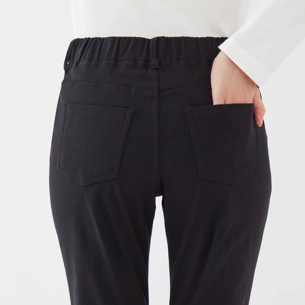 裏起毛】レーヨン混ストレートパンツ【SALE】 TZQ65K :レディース