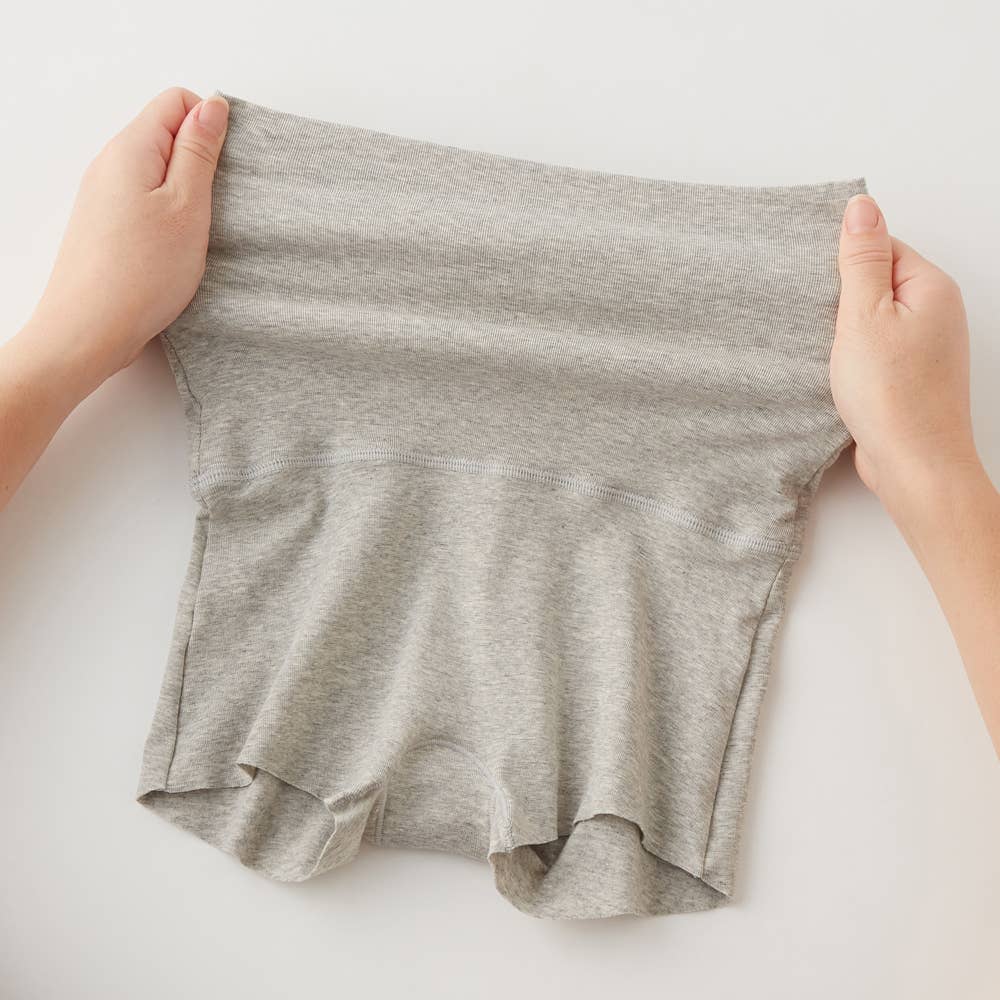 綿のチカラ】ハラマキ付き1分丈ショーツ【SALE】 MH7868P :レディース