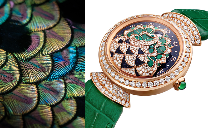 ブルガリ(BVLGARI) 2023新作 美しき鳥、クジャクへの賛美。ブルガリ