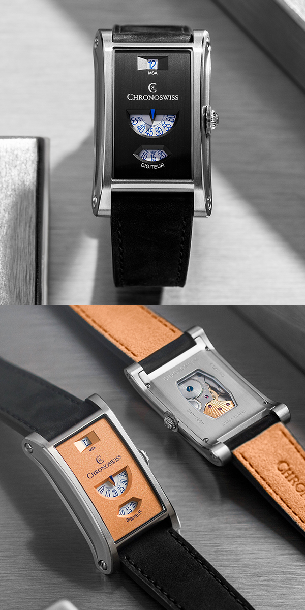 クロノスイス(CHRONOSWISS) 2025新作 針を持たない機械式腕時計の復活