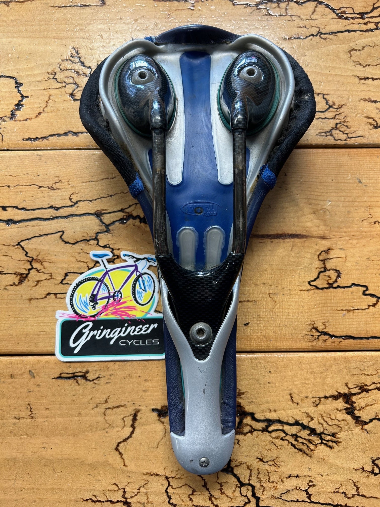 Selle Italia Prolink Blue Genuine Gel Saddle – Gringineer Cycles