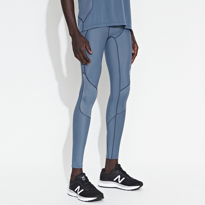 SKINS（スキンズ）SERIES-3 メンズロングタイツ サックス(44 サックス