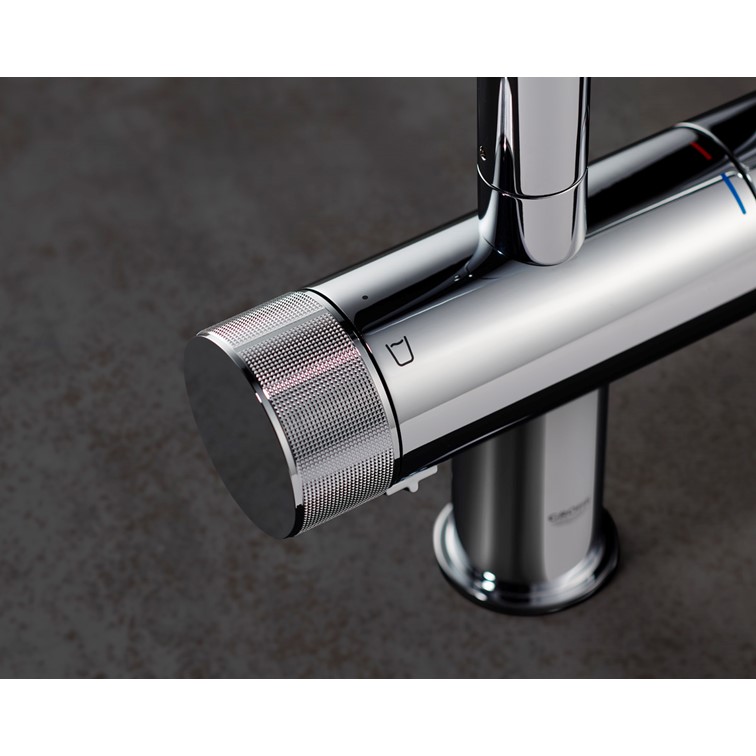 ミンタ 浄水器一体型シングルレバーキッチン混合栓｜製品情報｜GROHE