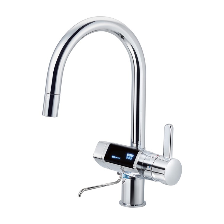 電解水素水整水器シングルレバーキッチン混合栓(日本トリム製