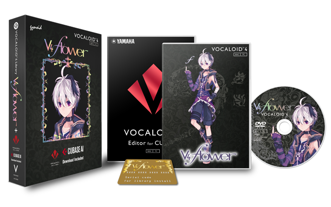 VOCALOID4「v4 flower (ブイフォウフラワ)」2015年7月16日発売決定