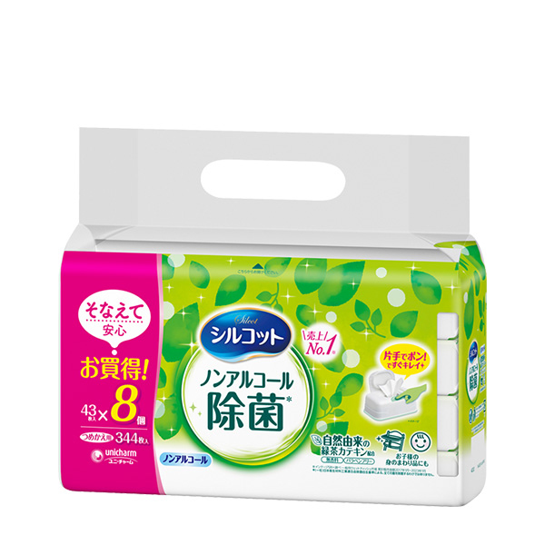 シルコット ノンアルコール除菌 ウェットティッシュ｜ユニ・チャーム