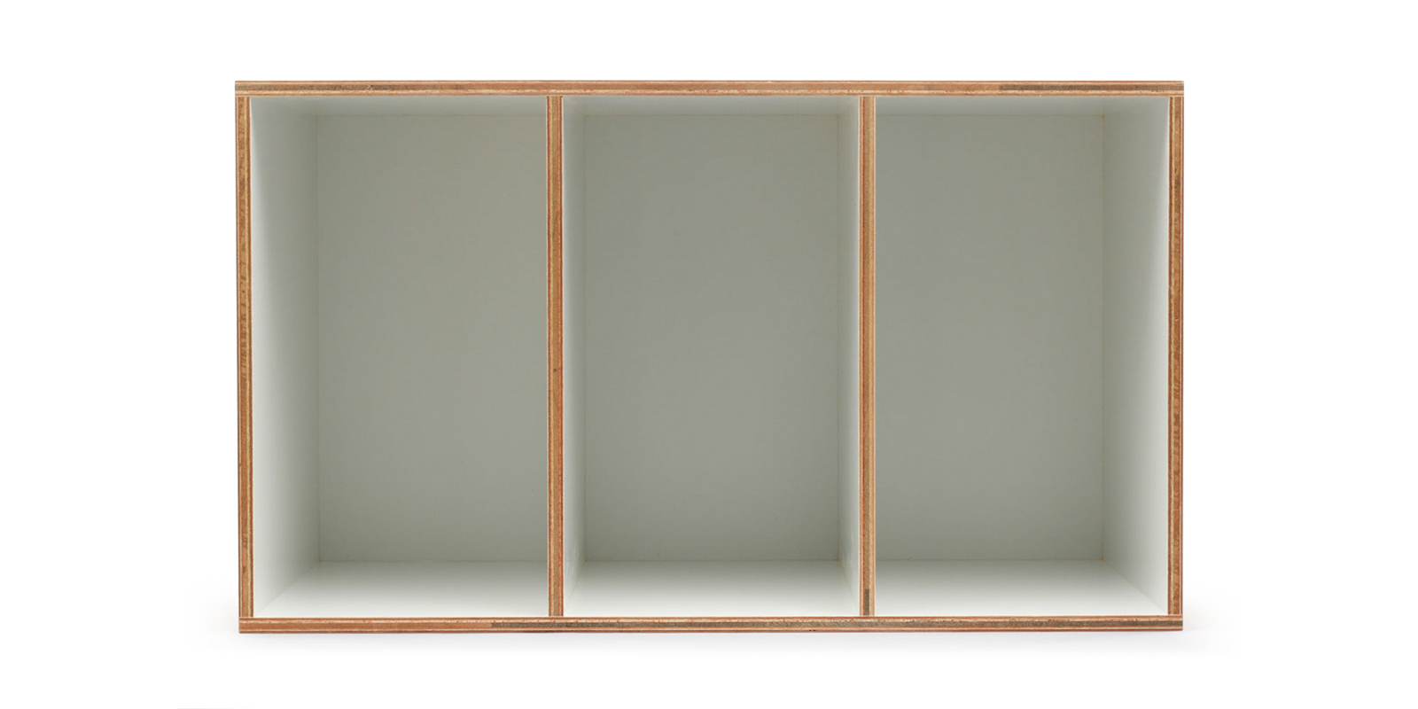 LAUAN SHELVES 02 3列・ホワイト【3月中旬出荷予定】 | D&DEPARTMENT