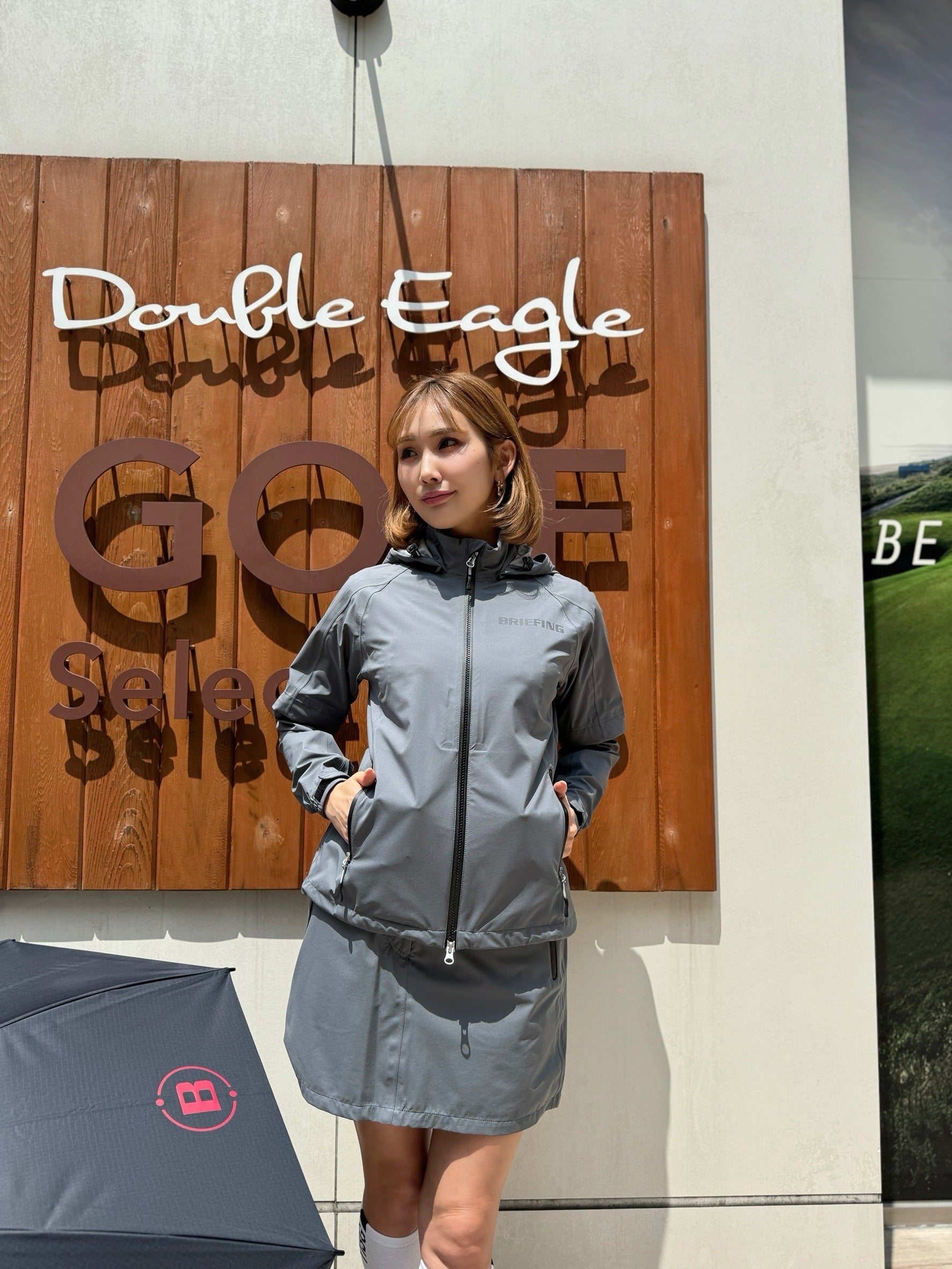 BRIEFING WOMENS WS WATER PROOF FZ JACKET