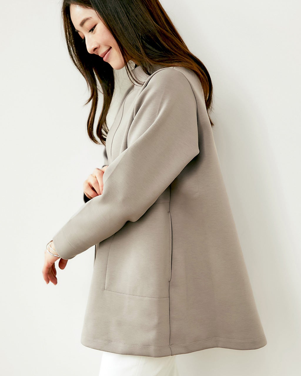 ダンボールニット・ロングトップス/DoCLASSE