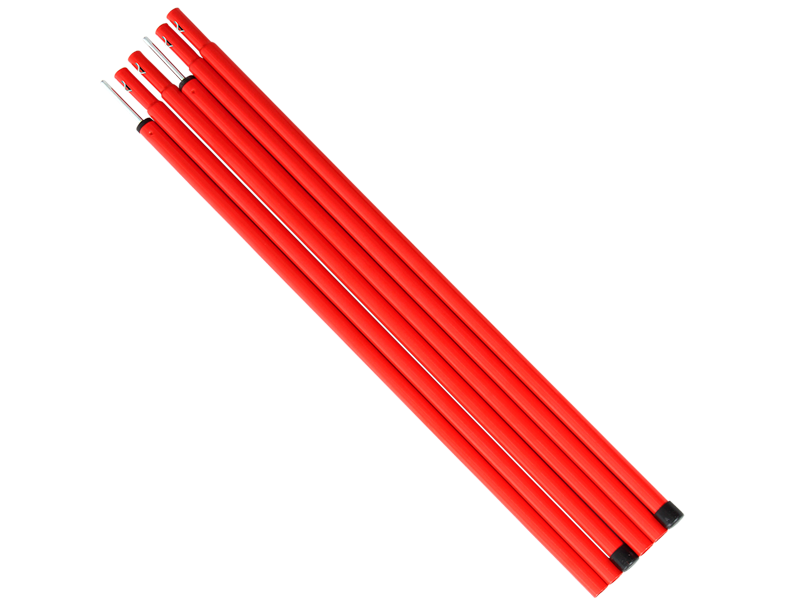 テント・タープポール（レッド） XP-01R - DOD（ディーオーディー