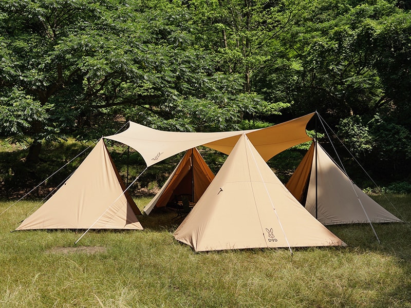 チマキテント（タン） T2-656-TN - DOD（ディーオーディー）【公式