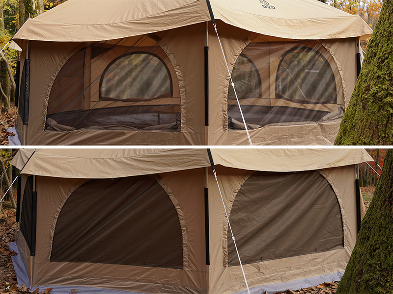 タケノコテント（タン） T8-495-TN - DOD（ディーオーディー）【公式