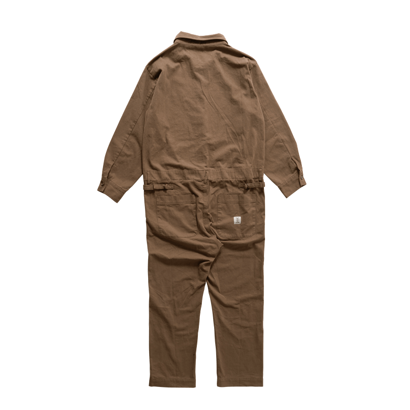 ツナギインザワイルド（グレージュ/インディゴネイビー）AL121-BG/NV-F