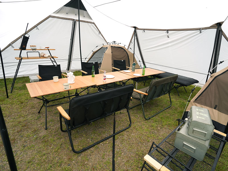 ロクロクベース2（ライトグレー） TT10-686-GY - DOD（ディーオー