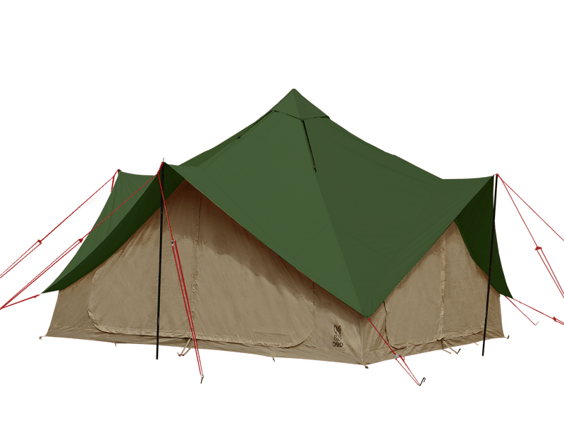 ツクツクベース（カーキ） T8-780-KH - DOD（ディーオーディー）【公式