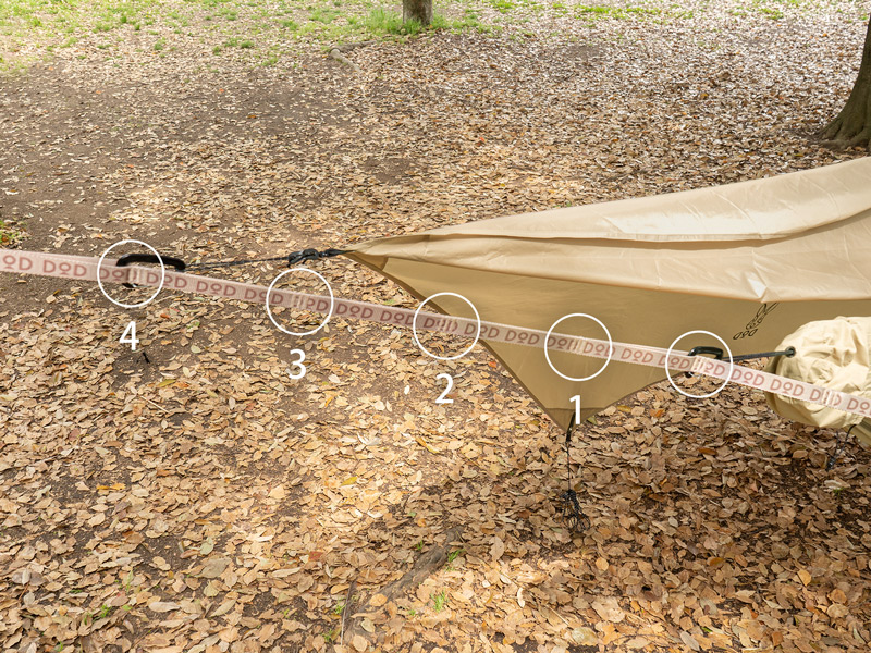 いつかのハンモック HA1-926-TN - DOD（ディーオーディー）【公式