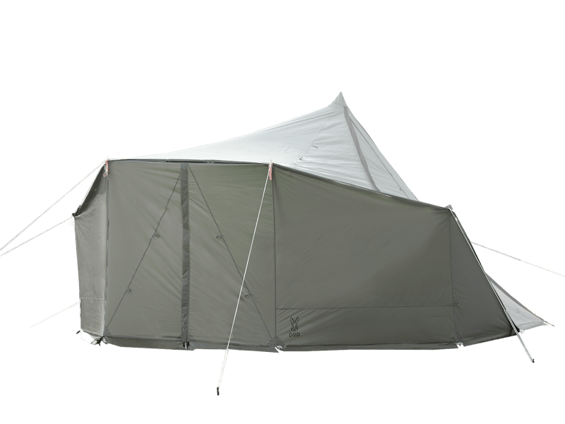 ヤドカリウォール （カーキグレー） TF6-047-GY - DOD（ディーオー