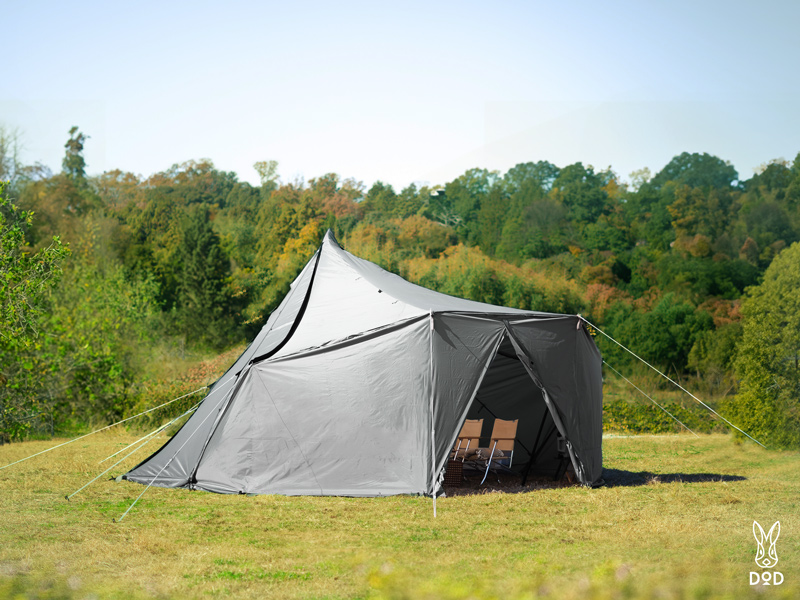 ヤドカリウォール （カーキグレー） TF6-047-GY - DOD（ディーオー