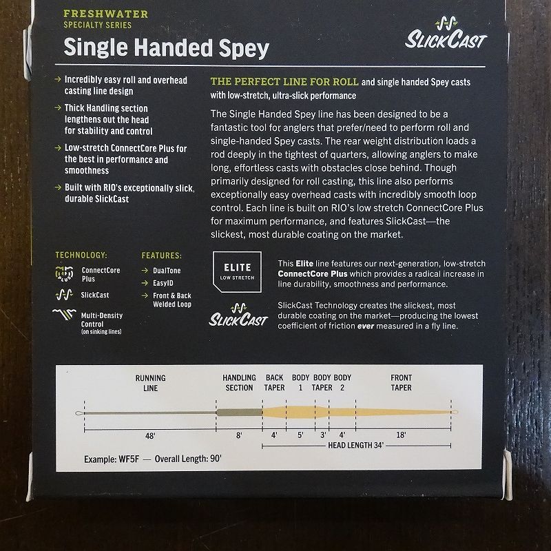 RIO】ELITE Single Hand Spey F/H/I