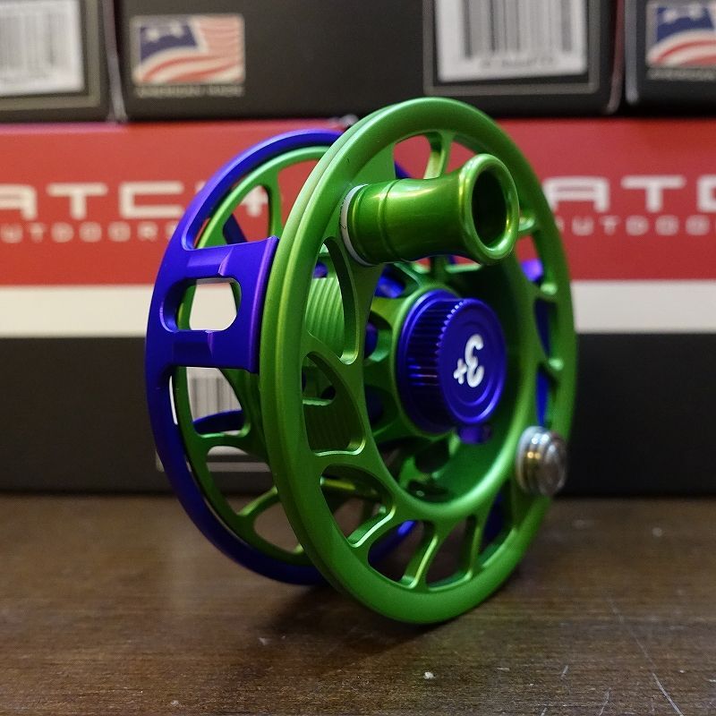 HATCH】ICONIC 3 PLUS REEL LA - Jokester Purple/Green