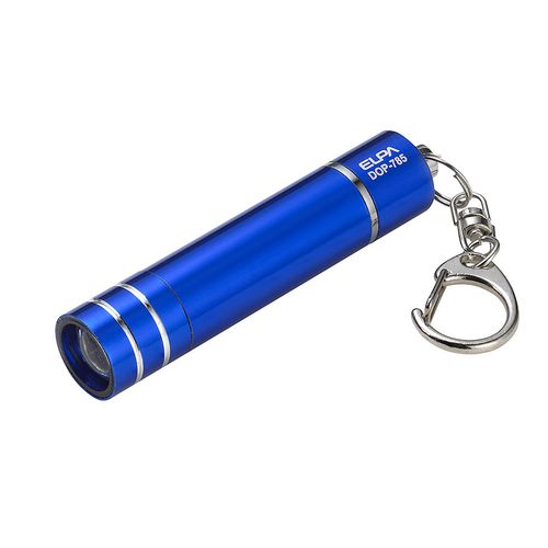 LEDキーライト DOP-785(BL) ELPA 懐中電灯 カラー：ブルー
