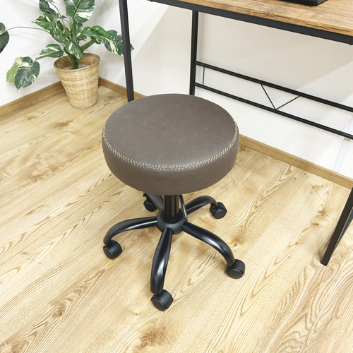 キャスター付きシンプルOAチェアー! OA-EPC-BR 後藤家具物産株式会社